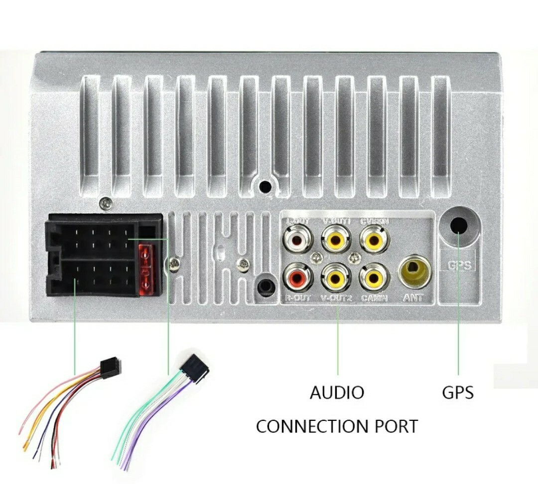  7インチ タッチパネル マルチメディアプレイヤー Bluetooth MP5 USB 2DIN 出力45W バックカメラ ステアリングリモコン_画像3