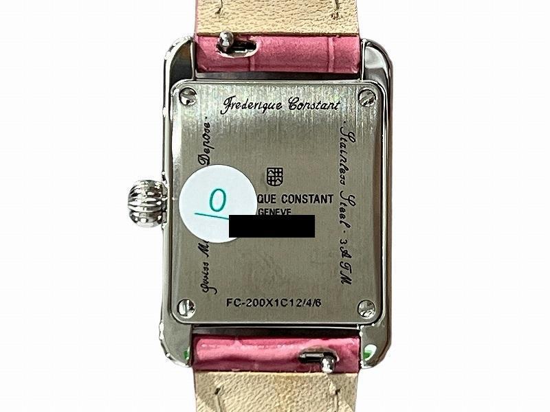  free shipping new goods Japan limitated model FREDERIQUE CONSTANT Frederique Constant FC-200MPDC16 Circle diamond Classic Calle wristwatch 