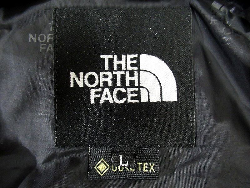 送無 新品タグ付 THE NORTH FACE ノースフェイス NP62135 ノベルティ マウンテン ライト ジャケット 防水 シェル GORE-TEX オレンジ カモ L_画像8