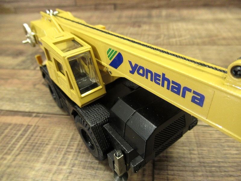 送無 希少非売品 未使用保管品 日本製 米原商事株式会社 YONEHARA ROUGH TERRAIN ミニチュア ダイキャスト クレーン車 ミニカー PRO TADANO_画像6