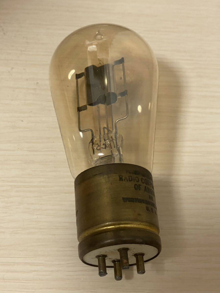 真空管 (米) G.E. Radiotron UV-216 ゴールド 断線 展示用_画像2