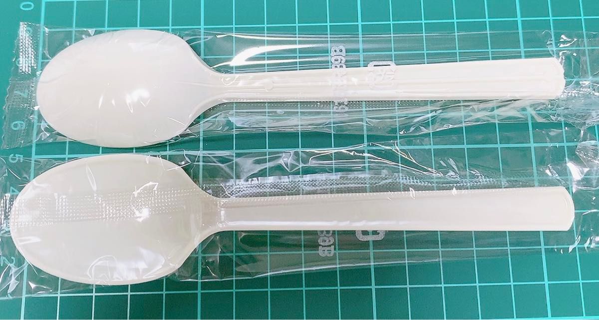 新品★個別包装★使い捨て プラスチック スプーン 50本！！