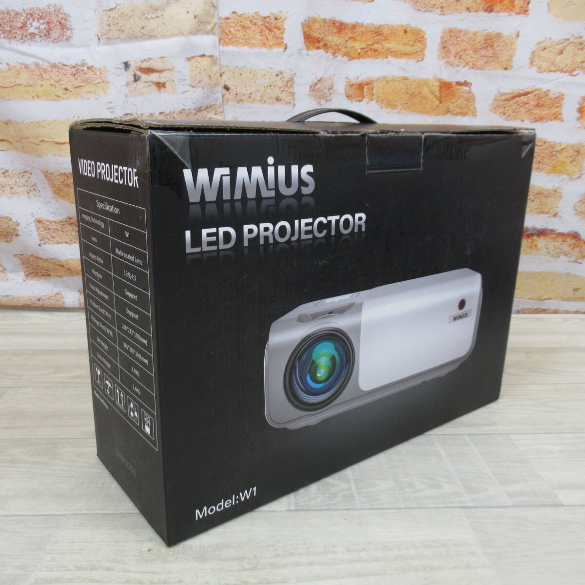 02536PS24【未使用】WiMiUS w1プロジェクター 22000ルーメン 4K 02536PS24【未使用】WiMiUS w1プロジェクター 22000ルーメン 4K