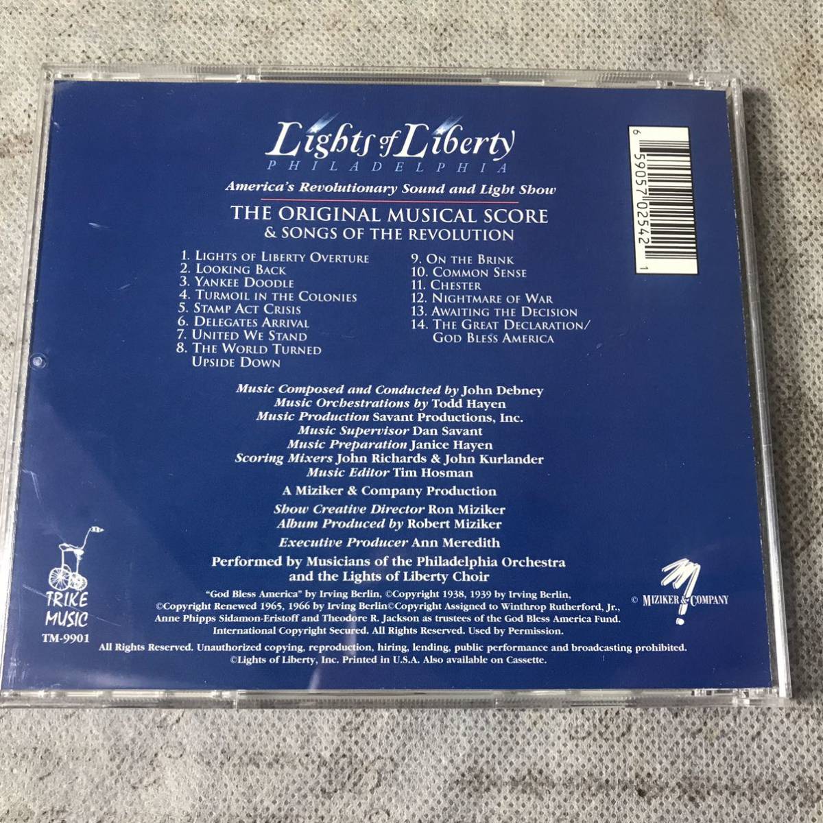 ★Light of Liberty THE ORIGINAL MUSICAL SCORE &SONGS OF THE REVOLUTION hf8d_画像3