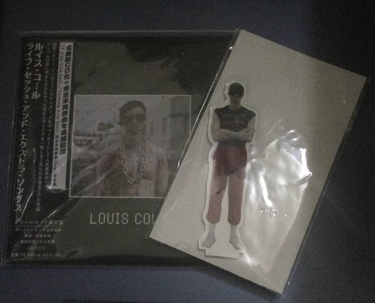 新品Louis Cole “ライブ・セッシュ・アンド・エクストラ・ソングス”CD 特典アクリルスタンド＜タワーレコード限定＞ルイスコールアクスタの画像2