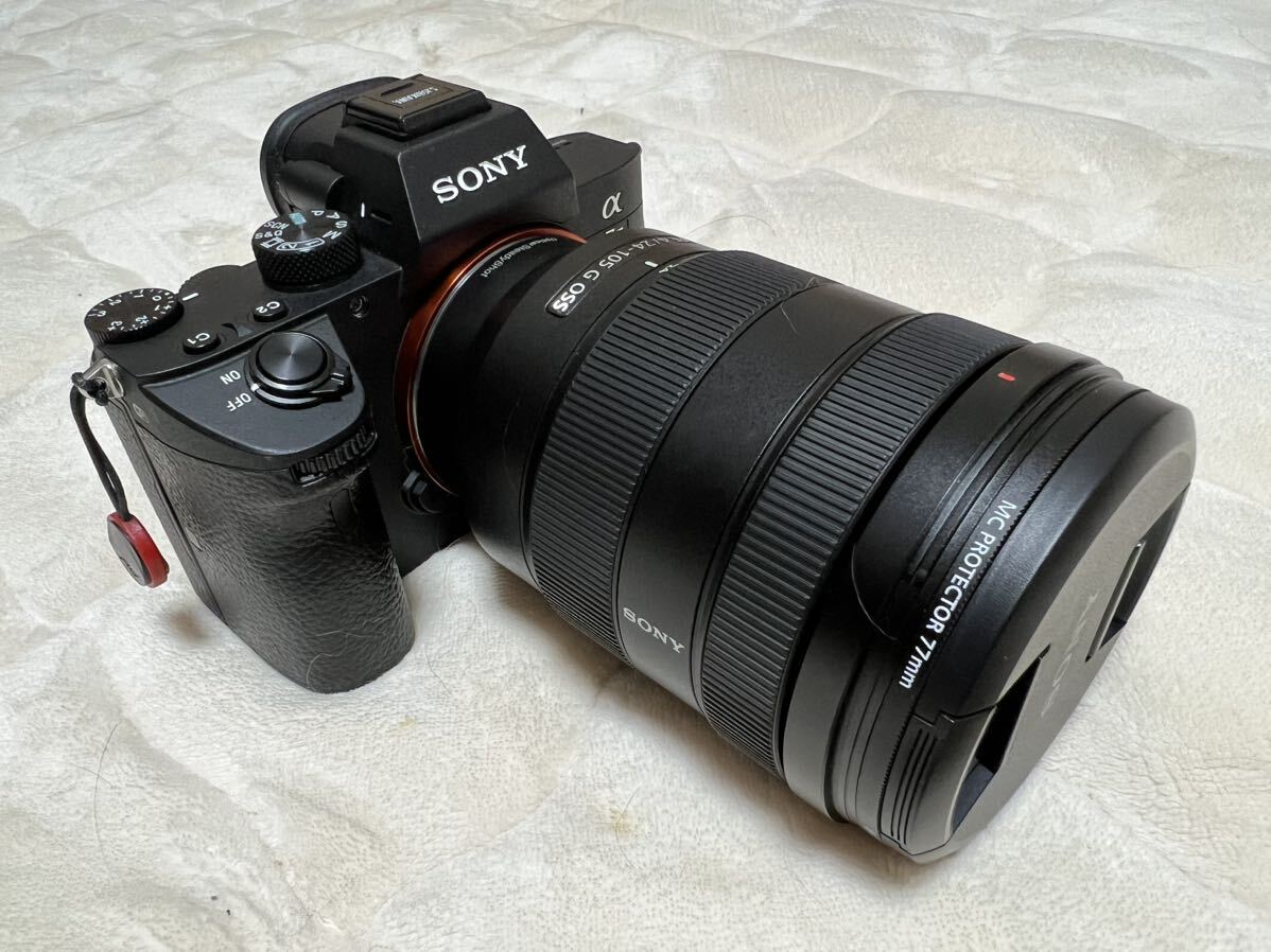 【美品】SONY デジタル一眼カメラ α7 III Eマウントレンズ FE 24-105mm F4 G OSS + FE 50mm F2.8 Macro 早いもの勝ち！