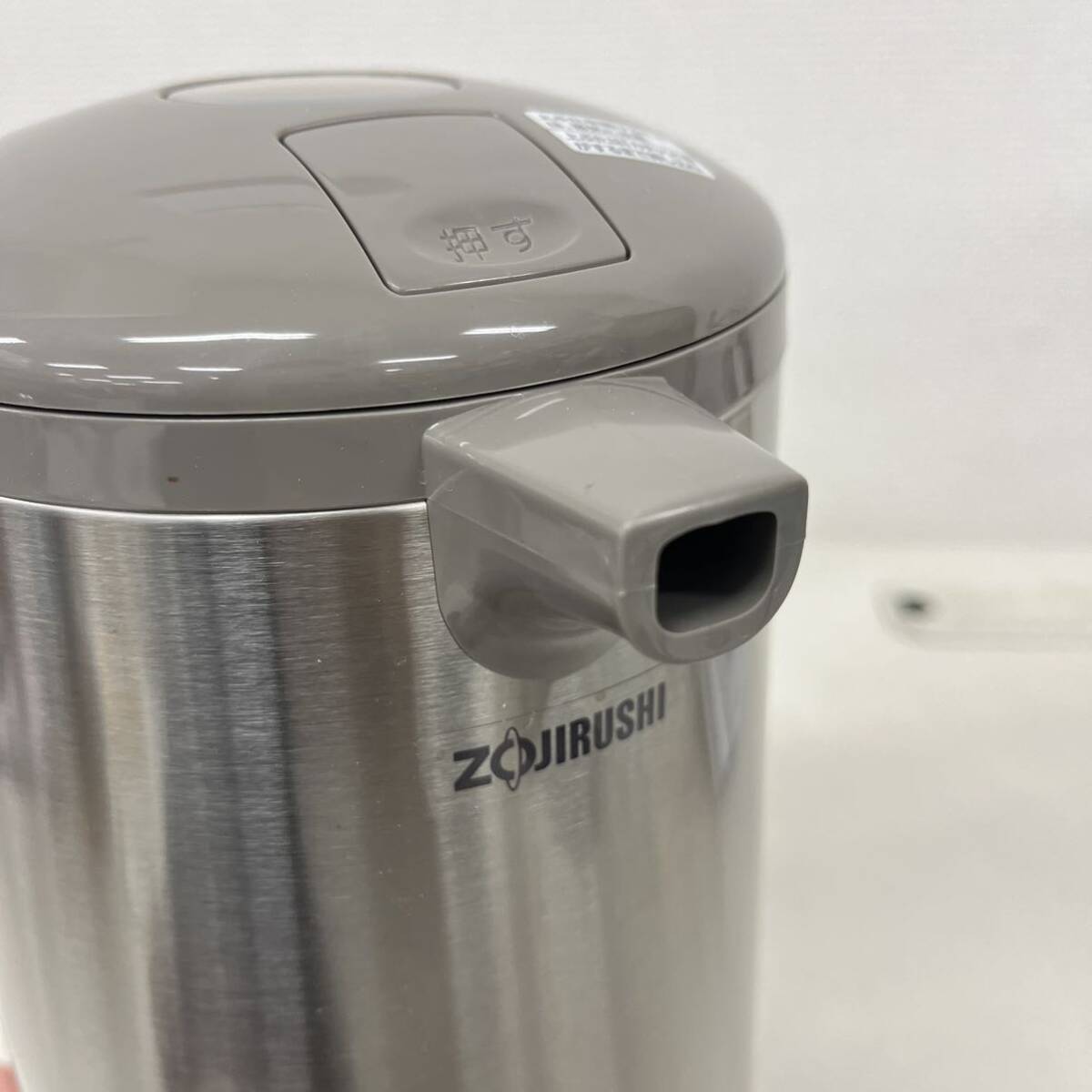 unused goods ZOJIRUSHI Zojirushi hot water dispenser CH-DT10-XJ 1L stainless steel Brown ma horn bin ... heat insulation 2020 year made 