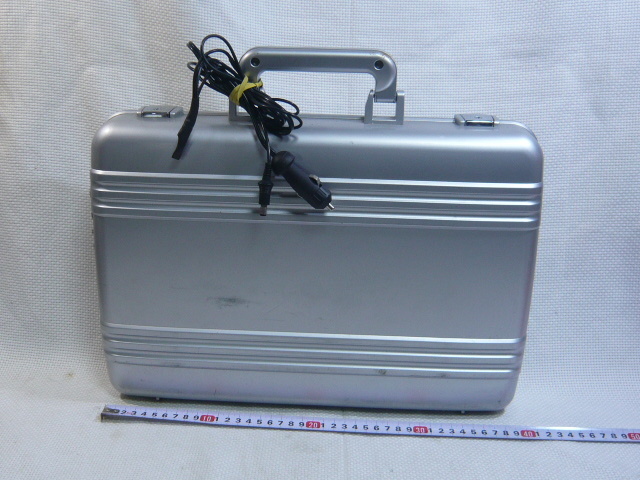  attache case type Outdoor CD Receiver used present condition 