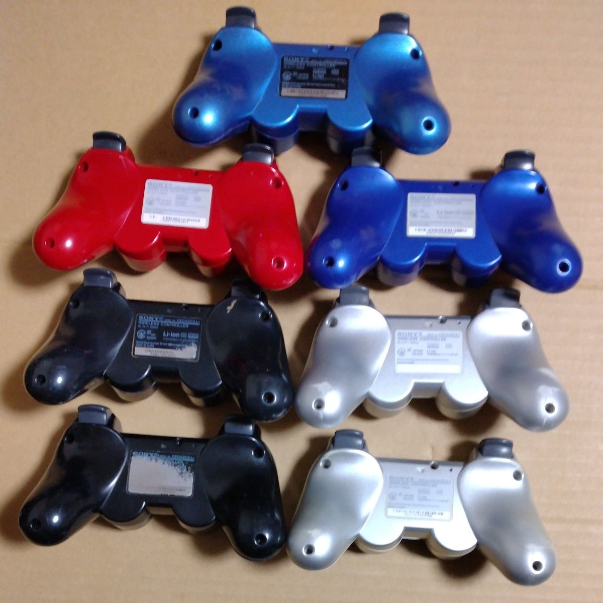【ジャンク品】 【PS3】 ワイヤレスコントローラー DUALSHOCK3　SIXAXIS　16台