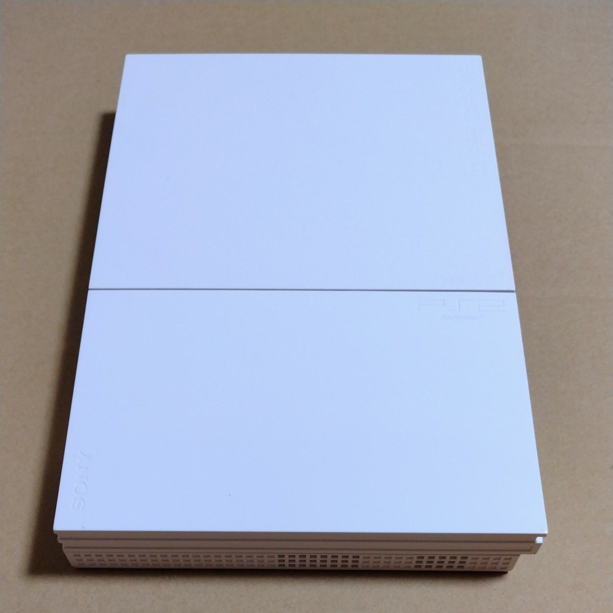 【PS2】 プレイステーション2 SCPH-90000CW （セラミック・ホワイト）　メモリーカード付