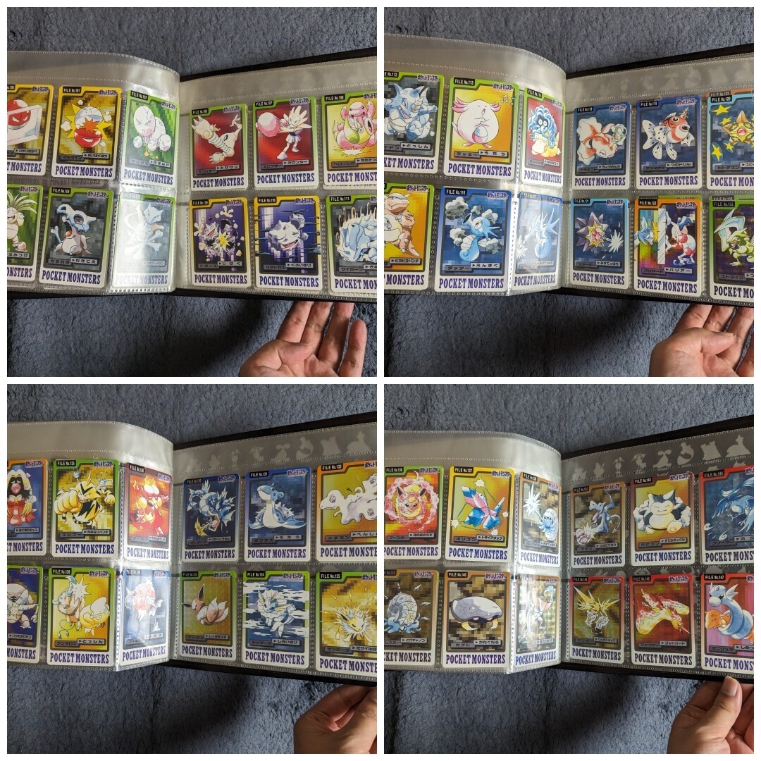 37500円 ポケモン カードダス Part3-4 153種 フルコンプリート 37500円 ポケモン カードダス Part3-4 153種 フルコンプリート