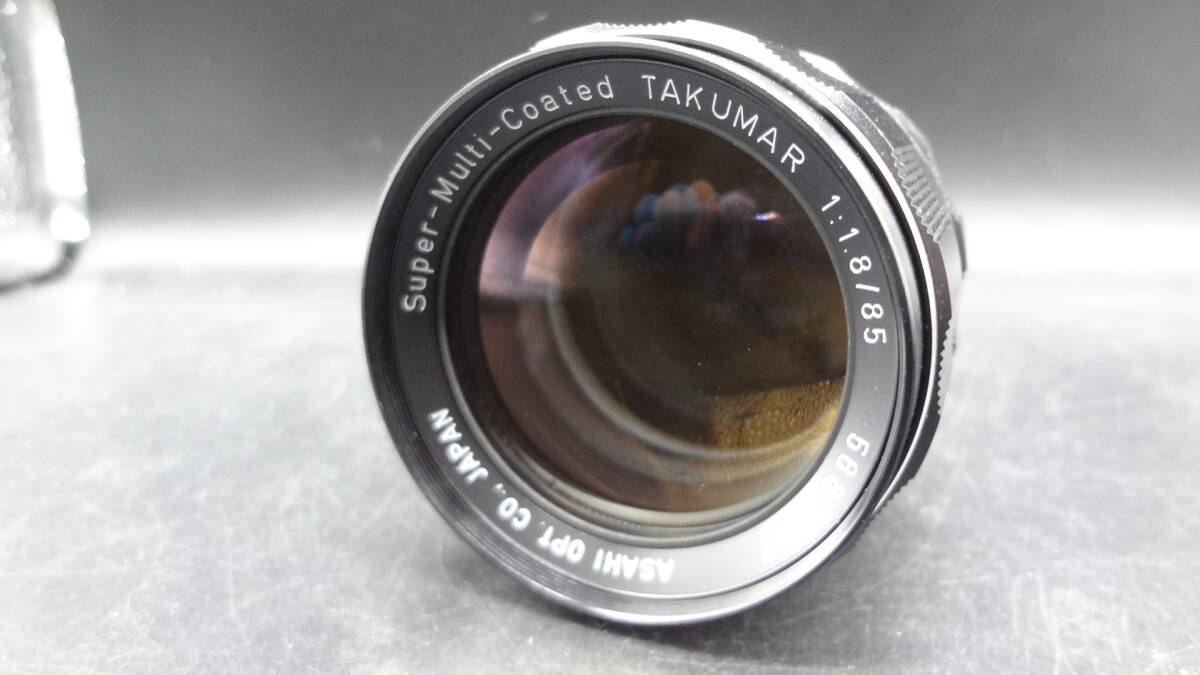 【570】PENTAX Super-Multi-Coated TAKUMAR 1:1.8/85 カメラレンズ