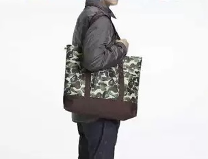 BAPE◆A BATHING APE／迷彩カモ◆ア ベイシング エイプ◆ABC◆CAMO／カモ／トートバッグ／付録ノベルティ_画像8