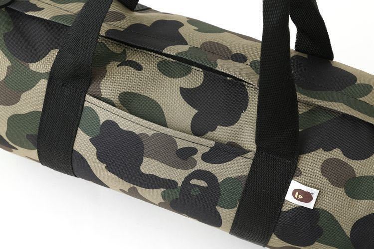 BAPE◆A BATHING APE／迷彩カモ◆ア ベイシング エイプ◆ドラムバッグ◆付録ノベルティ_画像3