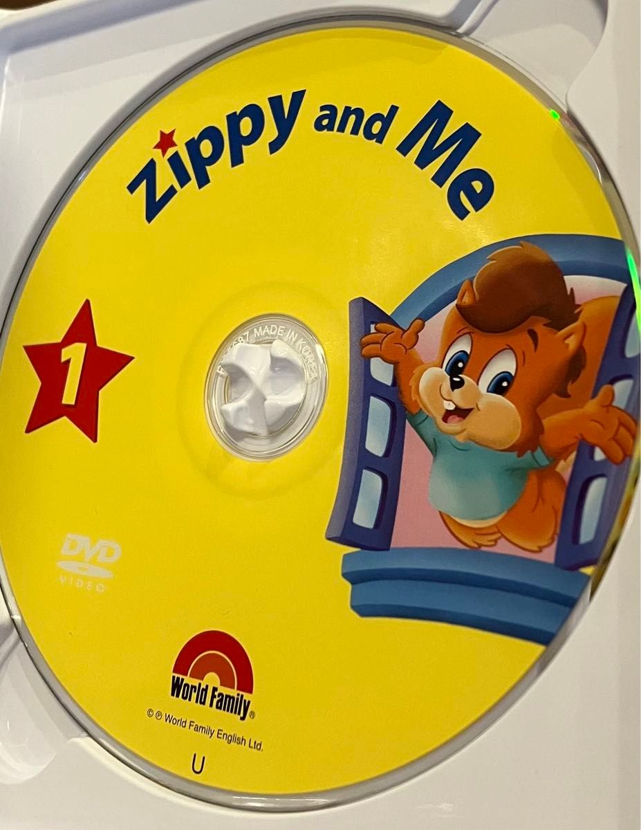 ディズニー英語システム　ジッピーアンドミー  ズィッピーアンドミー  dvd CD