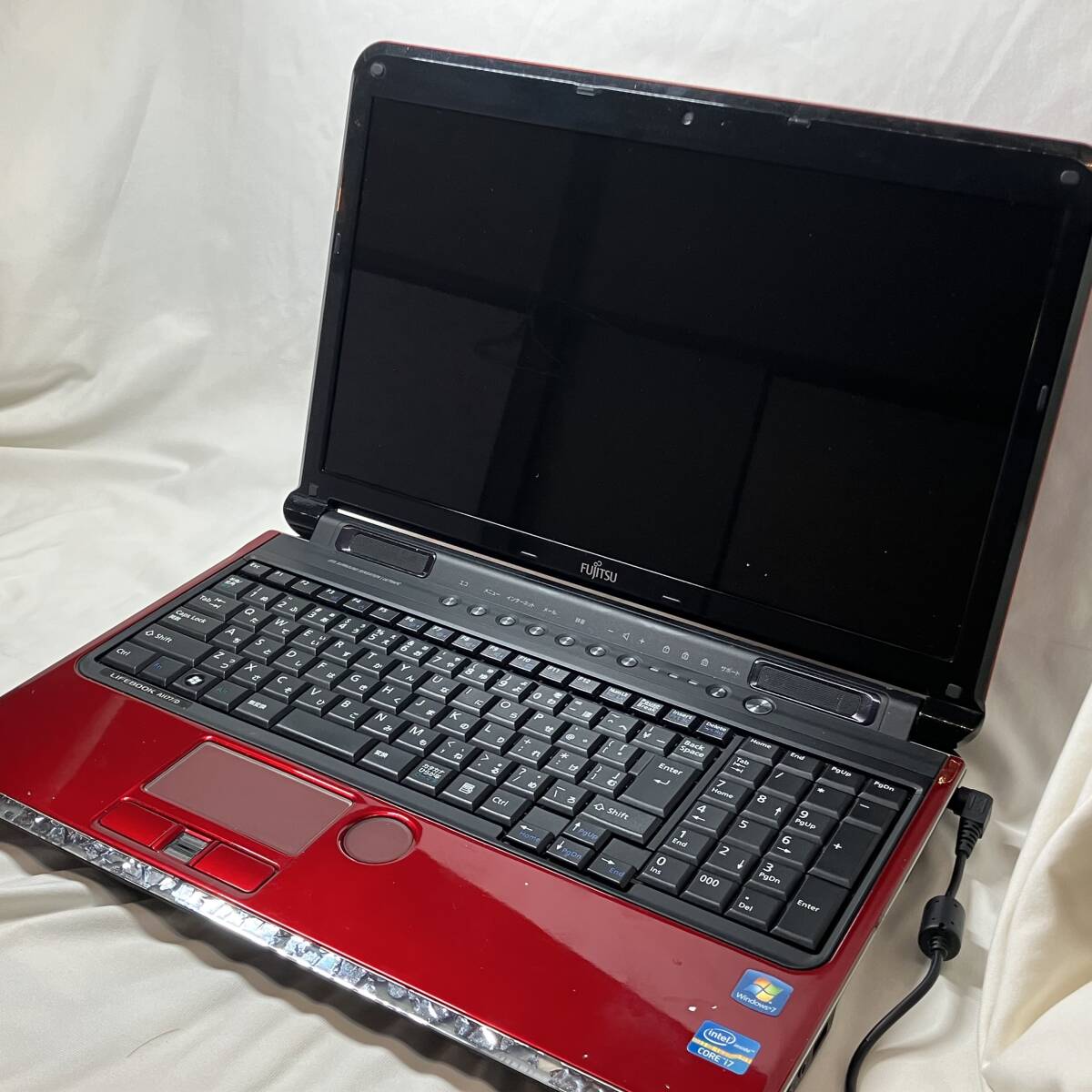  LIFEBOOK AH77/D 爆速CPUCORE i7★メモリ８G★新品爆速起動のSSD500G Webカメラ HDMIの画像2