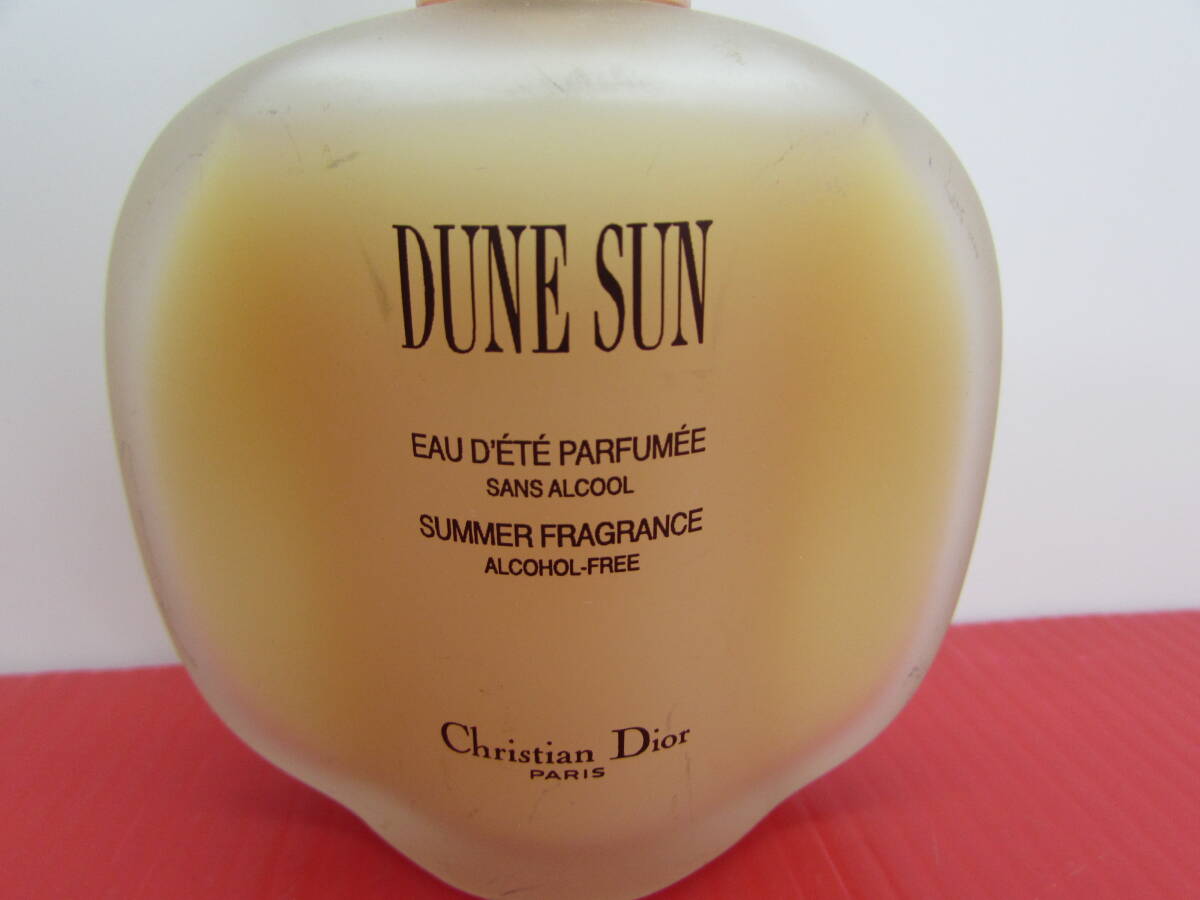 残量多め Christian Dior クリスチャンディオール DUNE SUN デューン サン SUMMER FRAGRANCE サマーフレグランス 100ml 香水_画像3