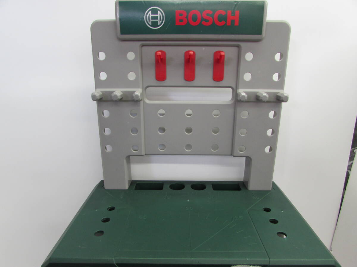 現状品 BOSCH ボッシュ ワークベンチ・エックスレッグ ツールケースセット ミニワークセンター 工具セット 知育玩具 おもちゃ 