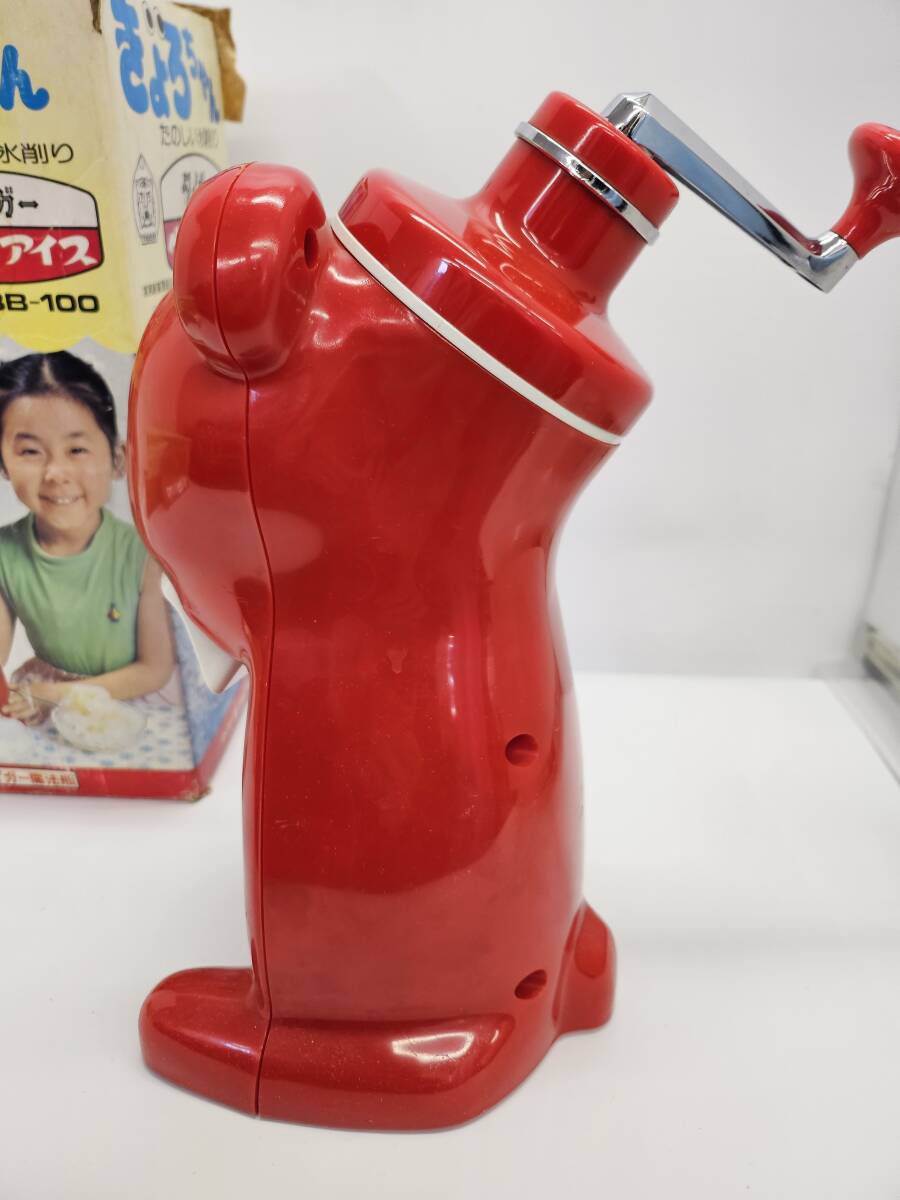  retro Tiger thermos bottle baby ice ... Chan .. ice chipping machine manual ABB-100 red red 