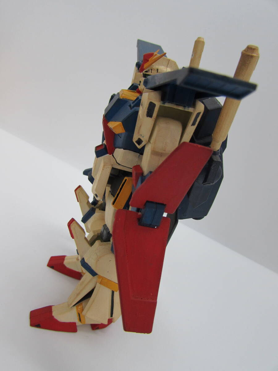 完成品 現状品 旧キット ガンプラ MSZ-010 ZZガンダム 1/144 機動戦士ガンダムZZ ダブルゼータ バンダイ プラモデル Q_画像4