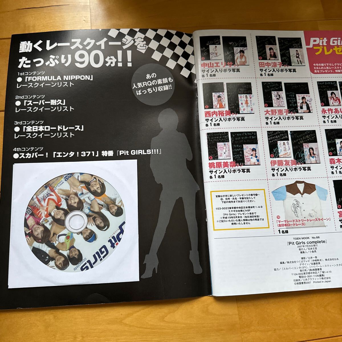 pit girls complete ピットガールズ DVD付き - 複数被写体 pit girls complete ピットガールズ DVD付き - 複数被写体