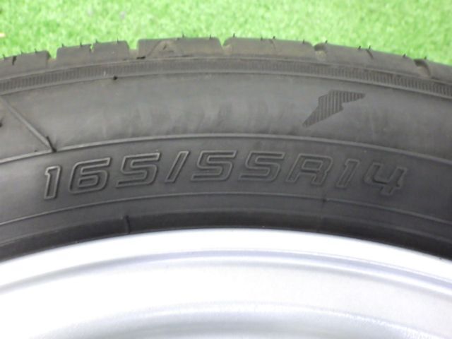 ★ミラジーノ★1本165/55R14 ダイハツ 純正 アルミ 100 4H 54mm 14インチ5.5J +45_画像7