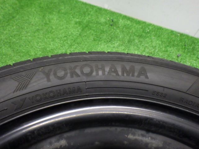 ★アイ★ヨコハマ ブルーアース 1本175/55R15 ミツビシ 純正 スチール 鉄チン 100 4H 54mm 15インチ5.0Jの画像2