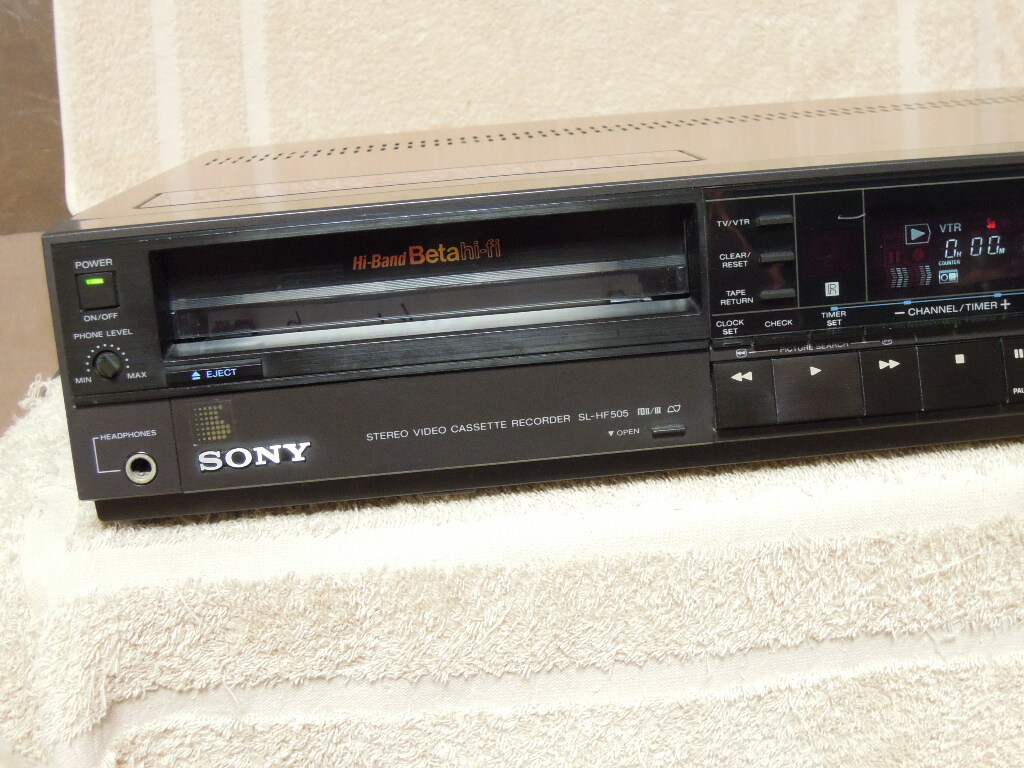 SONY ハイバンドベータ SL-ＨＦ505 動作美品の画像1