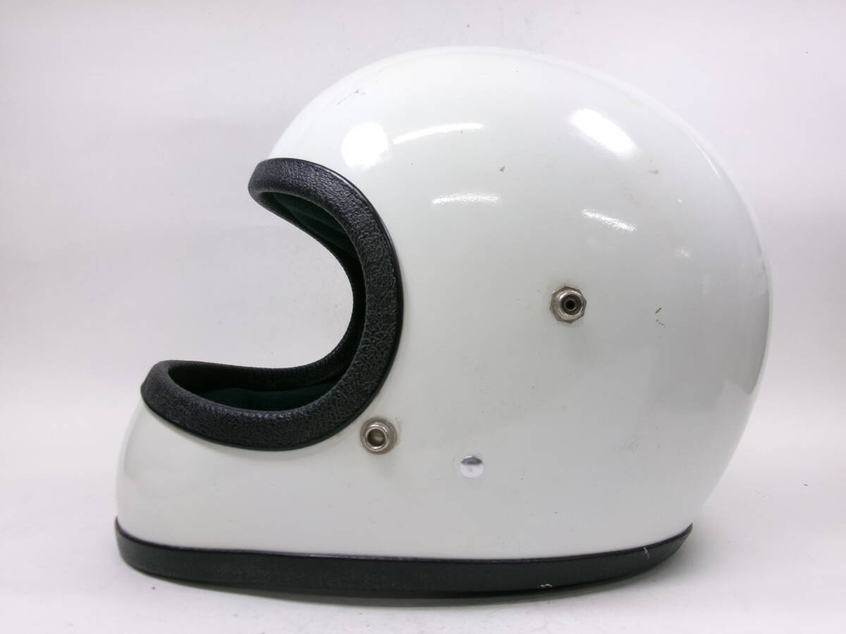 70s HARLEY-DAVIDSON X-100 フルフェイスヘルメット 目深加工済み L ★ ハーレー マックホール アポロ McHAL BELL STAR フルマーAF50_画像3