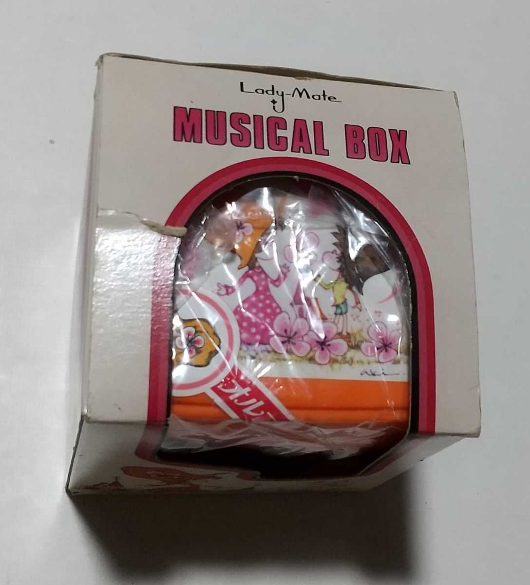 レディーメイト　MUSICAL BOX オルゴール　アキ　 昭和レトロ　アンティーク_画像1