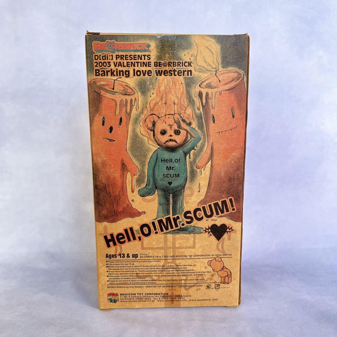  rare unopened * limitation BE@RBRICK Bearbrick 400% 2003 year Valentine Birkin glove Western 