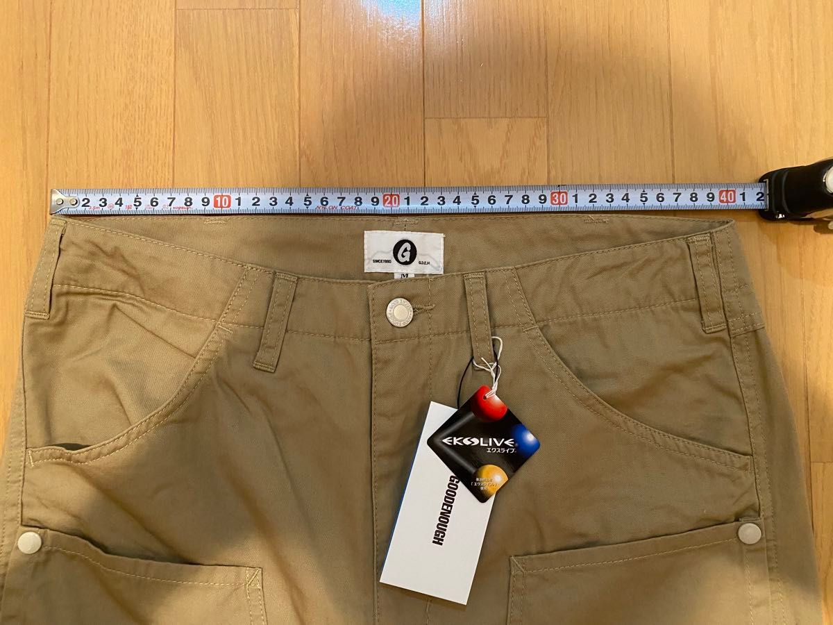 グッドイナフ goodenough ベンチレーションパンツ ベージュ M グッドイナフ goodenough ベンチレーションパンツ ベージュ M