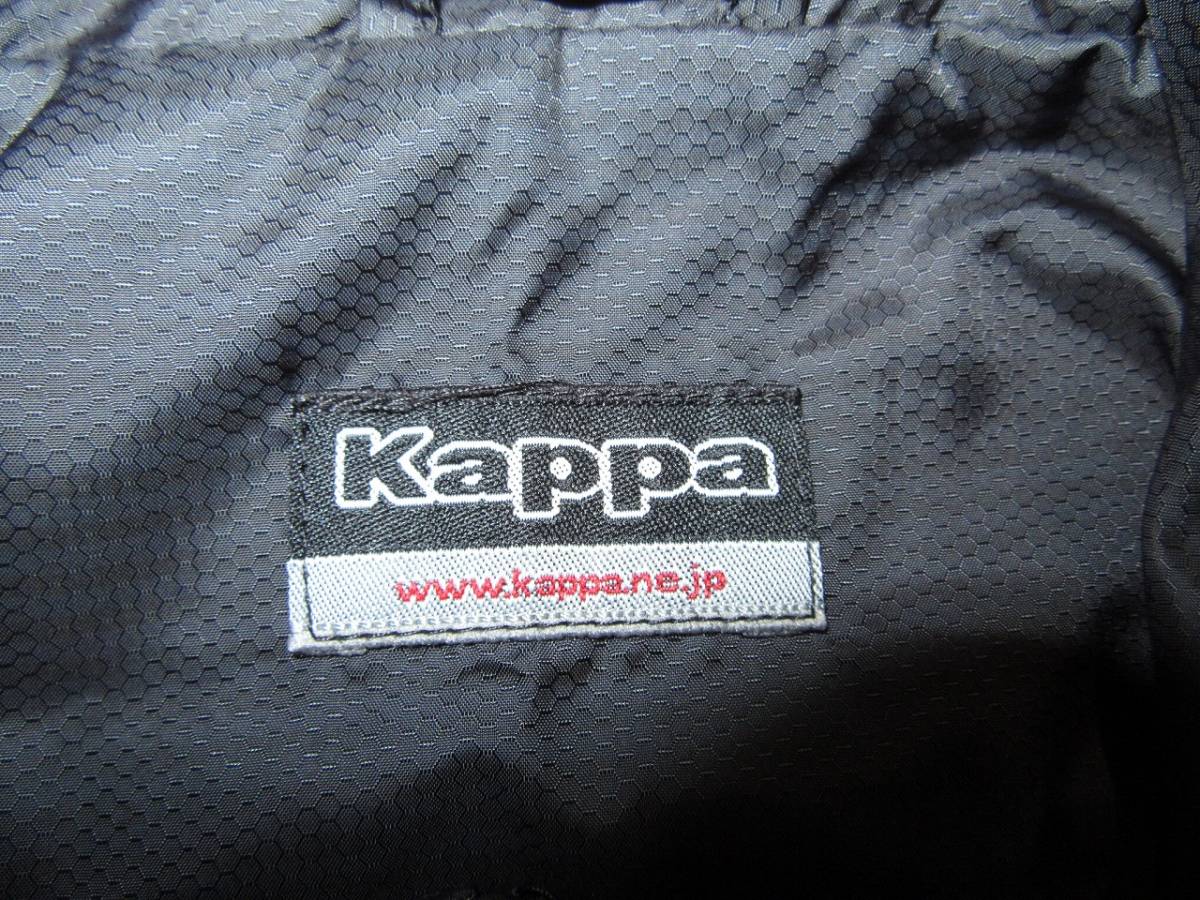 ★Kappa/カッパ★美品　S　フード付ウィンドジャケット レディース(ブラック)_画像9