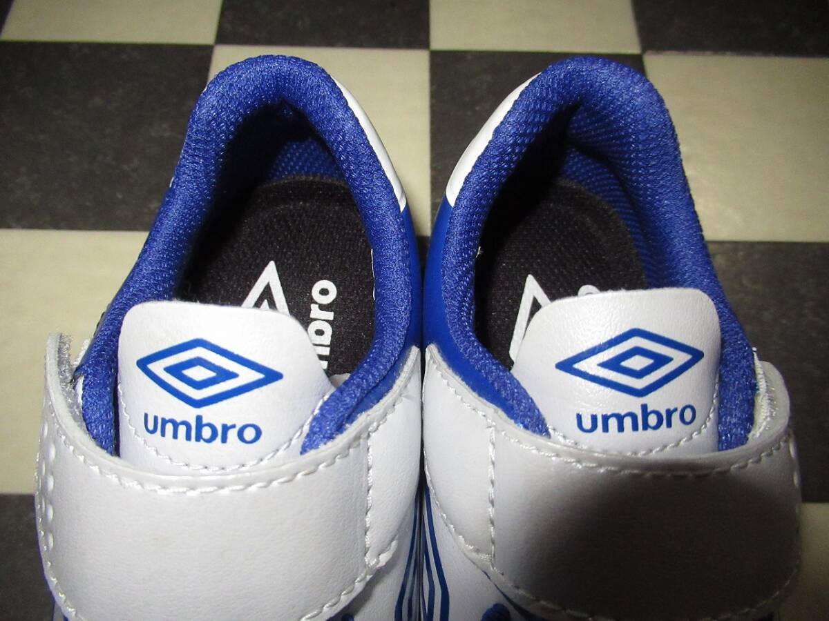 ★アンブロ/UMBRO★新品　ジュニア エバーブルー2SB インドア用 J WIDIN 　17ｃｍ ホワイト　フットサルシューズ_画像6