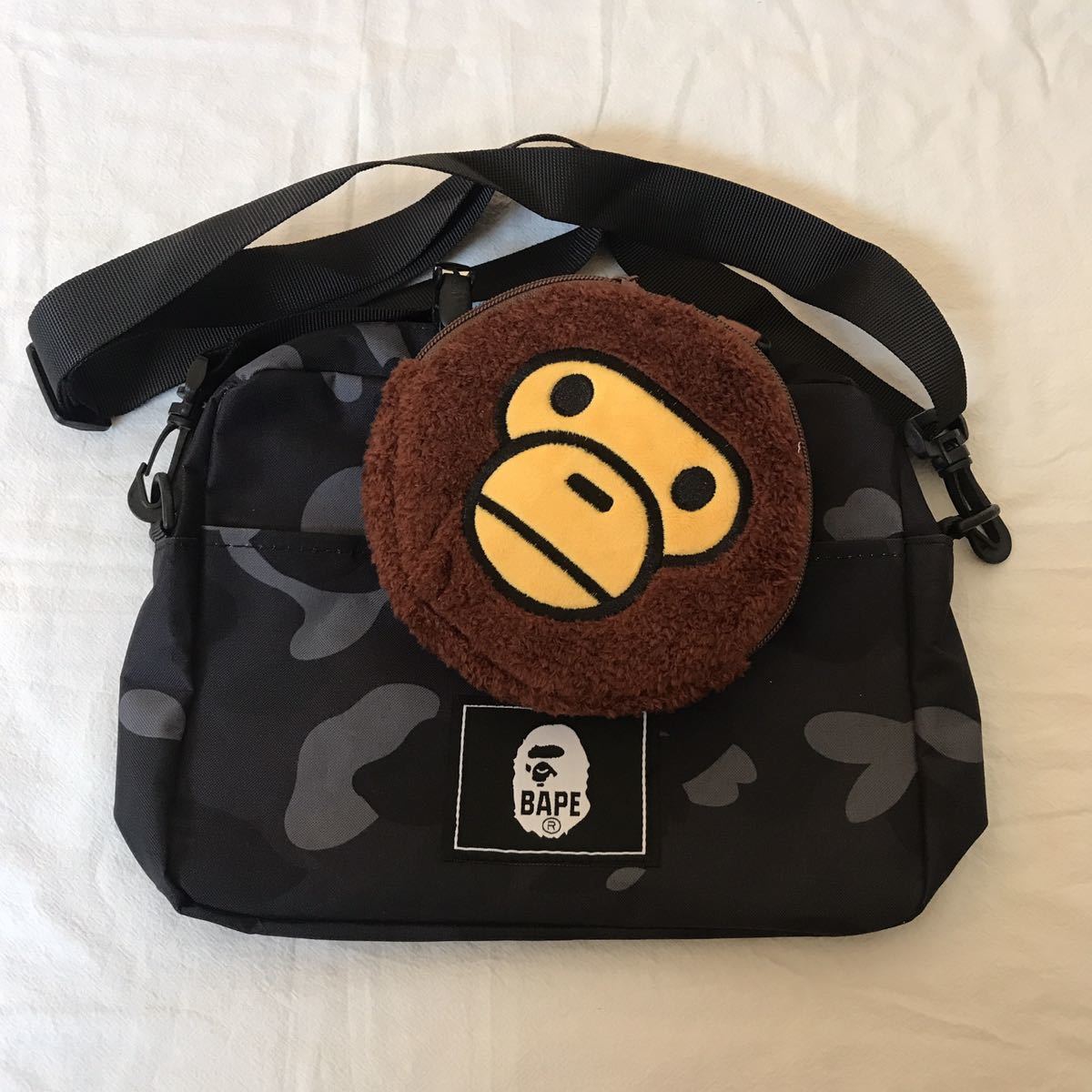 BAPE KIDS A BATHING APE ショルダー&マイロポーチ　宝島社付録_画像7