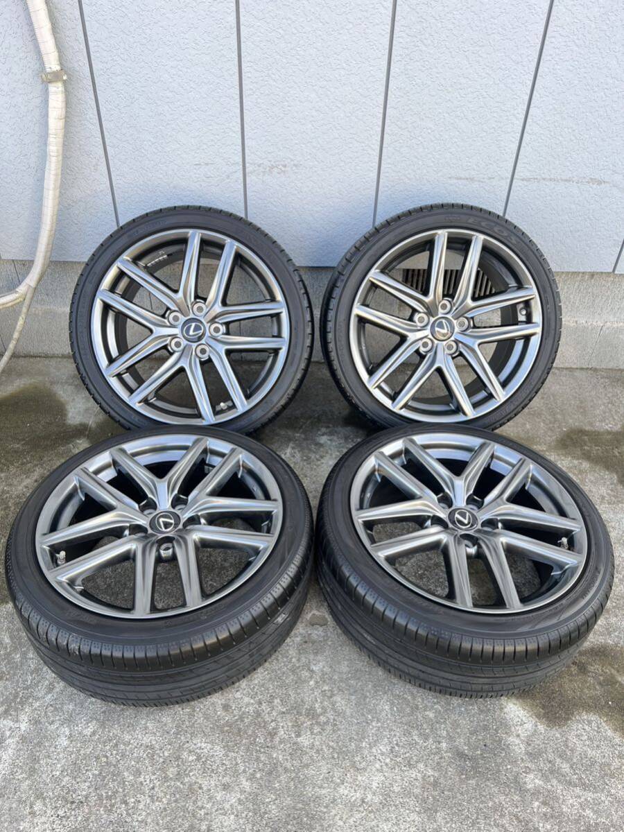 バリ溝 レクサス IS Fスポーツ 18インチ 225/40R18 255/35R18 IS 30系 レクサスの画像1