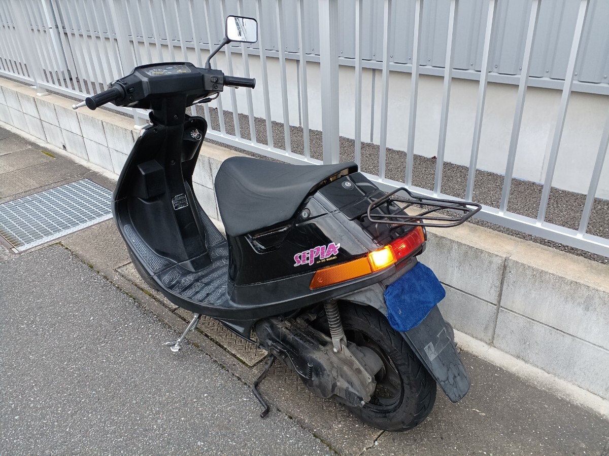 Yahoo!オークション - 福岡県発 実働 スズキ セピア CA1EA 50cc Yahoo!オークション - 福岡県発 実働 スズキ セピア CA1EA 50cc