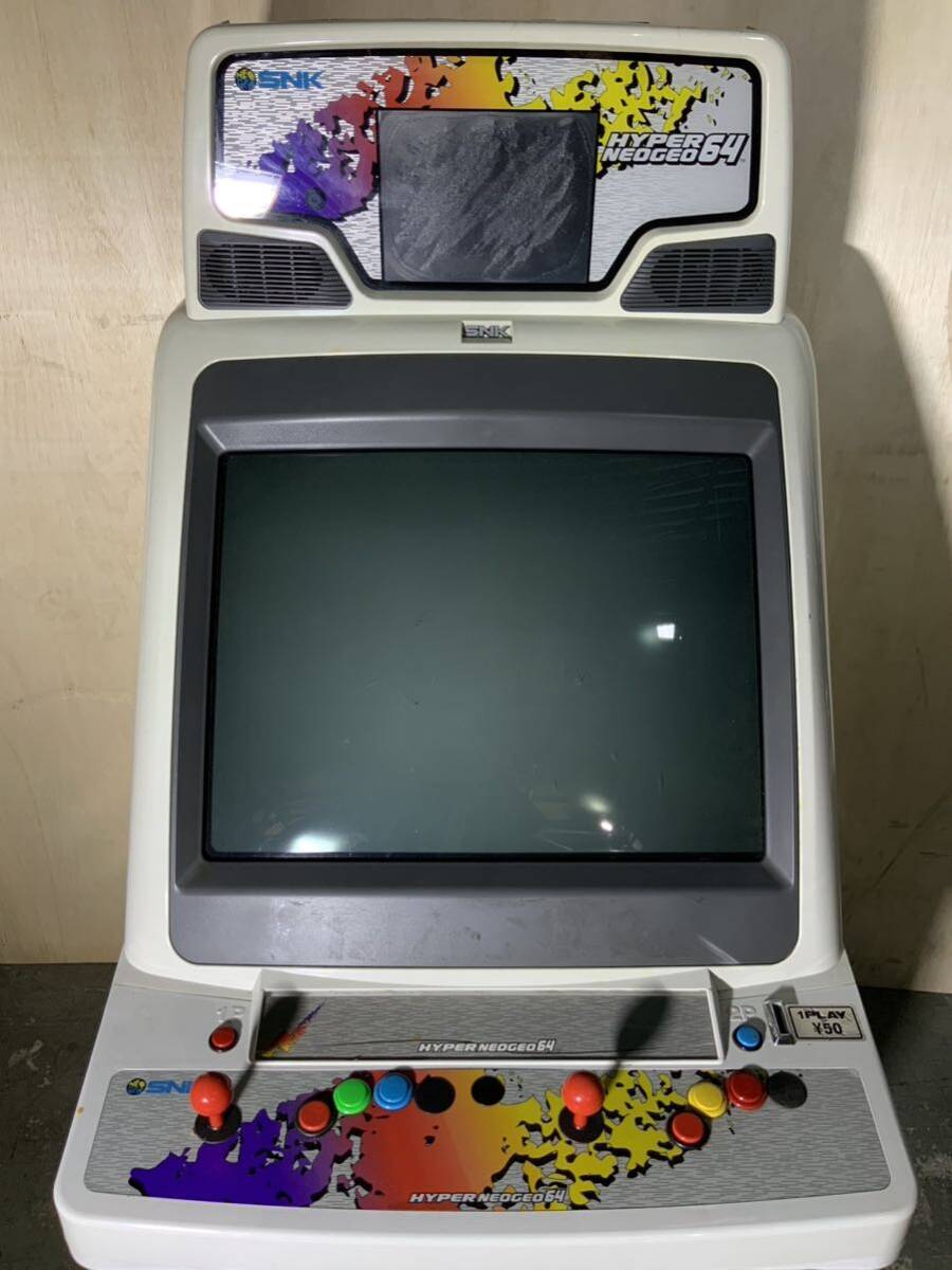 超美品 Super NEO29 TYPE 2 HYPER NEOGEO64 Super NEO29 TYPE II ゲーム筐体 アーケードゲームの画像2