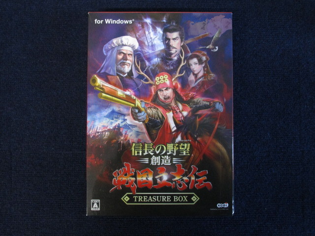 ★★　良好　★★　信長の野望　創造　戦国立志伝　TREASURE BOX　for Windows　歴史シュミレーションゲーム　★★_画像1