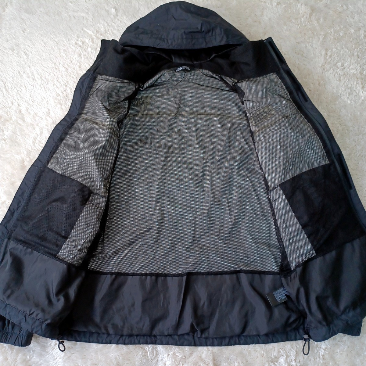 THE NORTH FACE ノースフェイス マウンテンパーカー ナイロンジャケット ブラック 黒 メンズ L アウトドア キャンプ カジュアル F18Y230_画像4