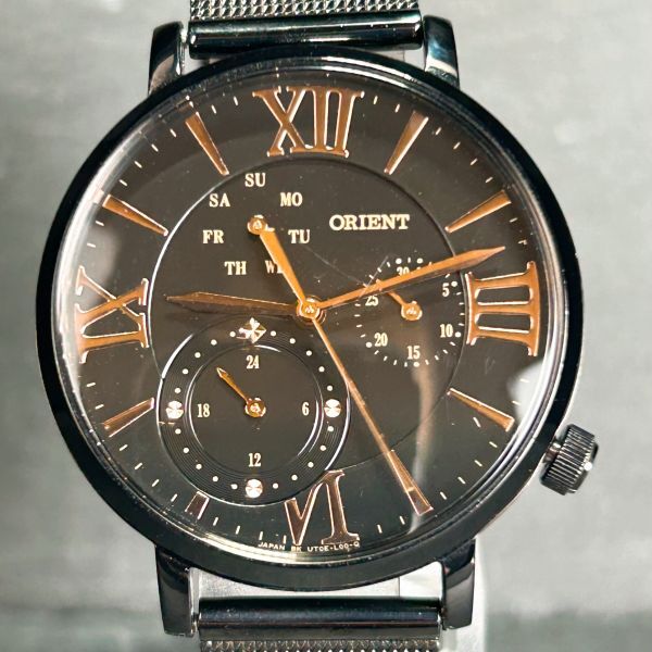 美品 ORIENT オリエント ハッピーストリームコレクション WV0011UT 腕時計 クオーツ アナログ カレンダー 新品電池交換済み 動作確認済みの画像3