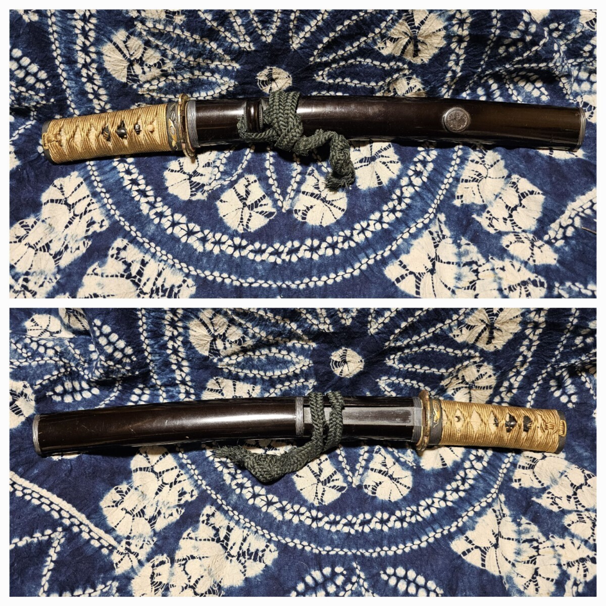 ② super goods short sword .... head eyes ... map. scabbard metal fittings one work. beautiful .... long sword, sword, short sword, small pattern ..