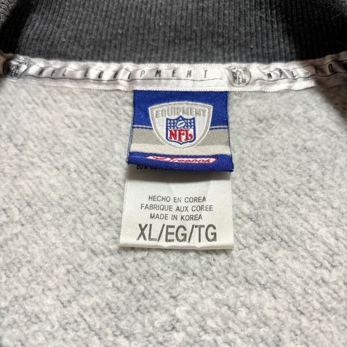 Reebok リーボック NFL プリント スウェット トレーナー 2XL USA古着 アメリカ古着_画像4