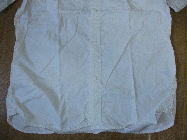  Snap-on рейсинг Vintage белый мясо толщина вышивка ввод рубашка work shirt не использовался размер L неиспользуемый товар комбинезон * жакет 