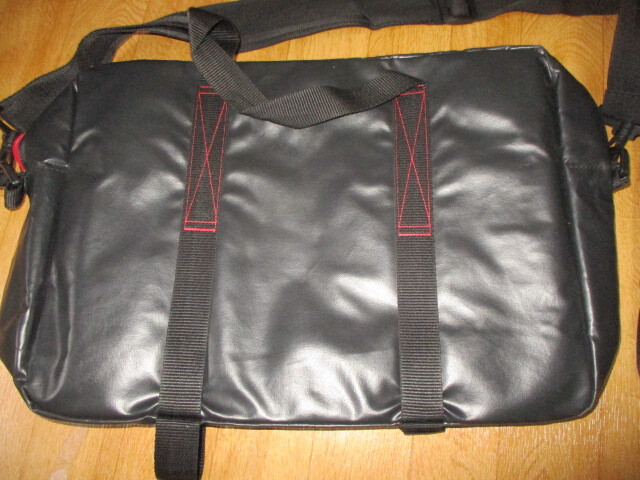  Yokohama Tire *WTCC* Advan embroidery Logo shoulder attaching *menja-* Boston bag new same beautiful used 2 piece jacket * super GT