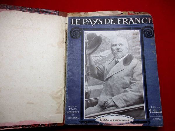 a418◇ 大型本 フランス雑誌No.1～No.30合本 第一次世界大戦 日露戦争 LE PAYS DE FRANCE 和本 古書 洋書の画像1