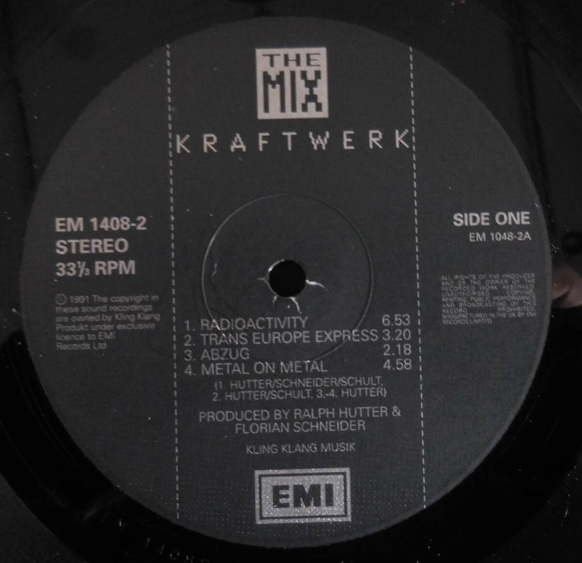 KRAFTWERK クラフトワーク／THE MIX　ザ・ミックス　英国オリジナル盤　1991_画像4