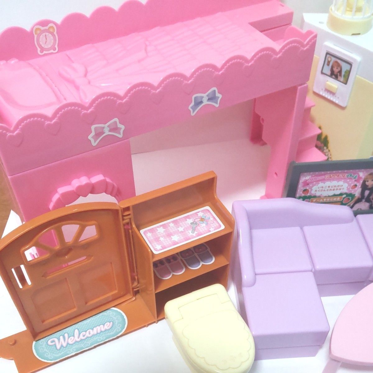 リカちゃんハウス セット リカちゃん ハウス 着せ替え タカラトミー TAKARA TOMY  家具 ハウス