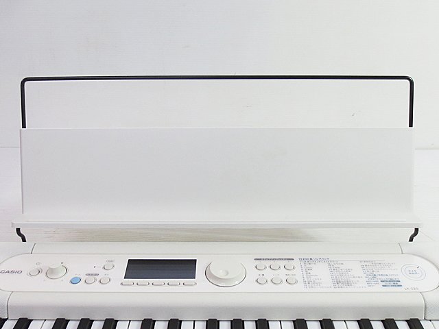 ∞ CASIO カシオ 光ナビゲーション キーボード Casiotone LK-520 2021年製 マイク欠品 美品 □H8_画像6