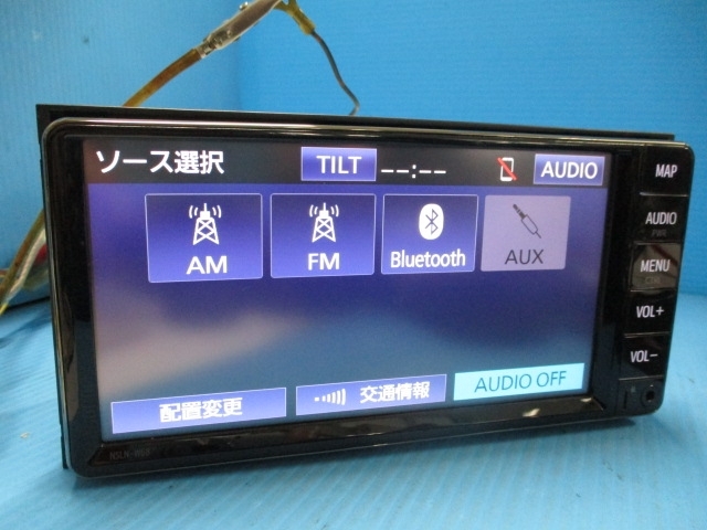 トヨタ純正 業務用エントリーナビ NSLN-W68 2019年 法人モデル CDレス Bluetooth内臓の画像3